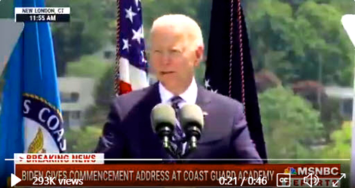 Biden gives strange speech to the National Guard after they have been through extremely difficult training, ready to give their lives to help others. - Webmaster 