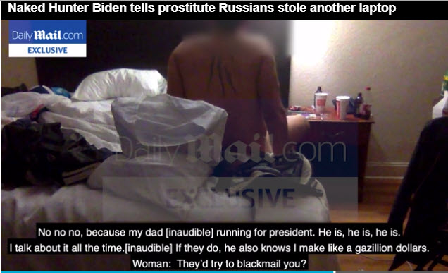 President Biden knew his son was a source of many dollars. - Source DailyMail 