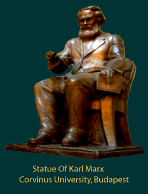 "The head of Budapest’s Corvinus University has dismissed an appeal by the co-ruling Christian Democrats to remove a statue of Karl Marx from the university’s entrance hall." - Daily News Hungary, Budapest, January 21, 2014 