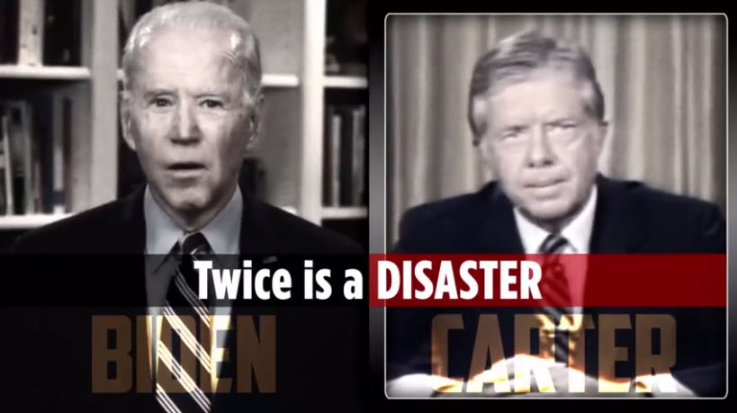 November 18 Trump ad on Biden and Carter. - Webmaster