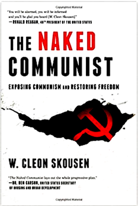 "A timely update to the phenomenal national bestseller.Soon after its quiet release during the height of the Red Scare in 1958, The Naked Communist: Exposing Communism and Restoring Freedom exploded in popularity, selling almost two million copies to date and finding its way into the libraries of the CIA, the FBI, the White House, and homes all across the United States. From the tragic falls of China, Korea, Russia, and the UN, to the fascinating histories of Alger Hiss, Whittaker Chambers, Elizabeth Bentley, and General MacArthur, The Naked Communist lays out the entire graphic story of communism, its past, present, and future.After searching unsuccessfully for a concise literature on the communist threat, W. Cleon Skousen saw the urgent need for a comprehensive book that could guide the American conversation." - Amazon